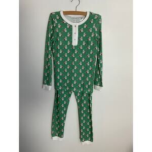 Lila + Hayes Pima Cotton Alden Girls' Pajama Pant Set size 8‎